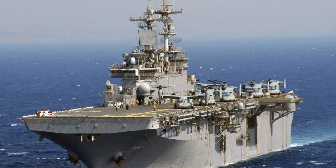 ABD savaş gemisi USS Wasp, Limasol Limanı’na demirledi