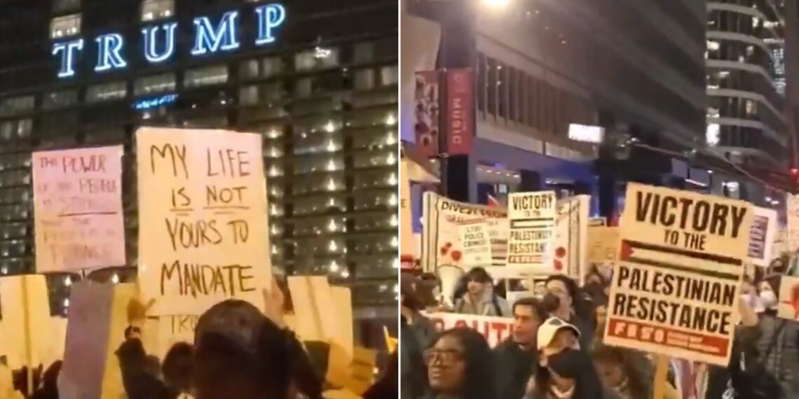 Trump karşıtı protestolar başladı | Video