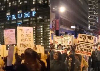 Trump karşıtı protestolar başladı | Video