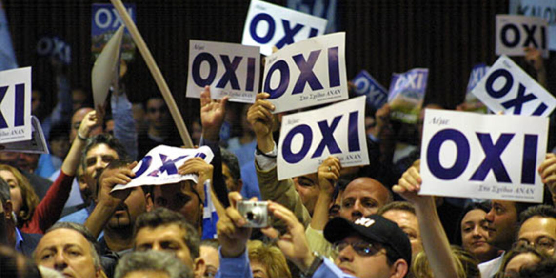 20 yılın ardından “Hayır” argümanı | Pambos Haralambus | Alithia [GR-TR]