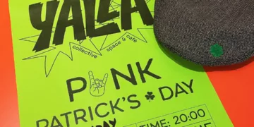 “Punk Patrick’s Day” Yalla Kolektif Alan & Kafe’ye Geri Dönüyor