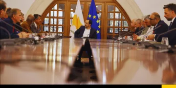 Kıbrıslı Yurtseverler Hareketi, Hristodulidis’i Ziyaret Etti: Aynı Taraftayız, Aynı Değerleri Paylaşıyoruz